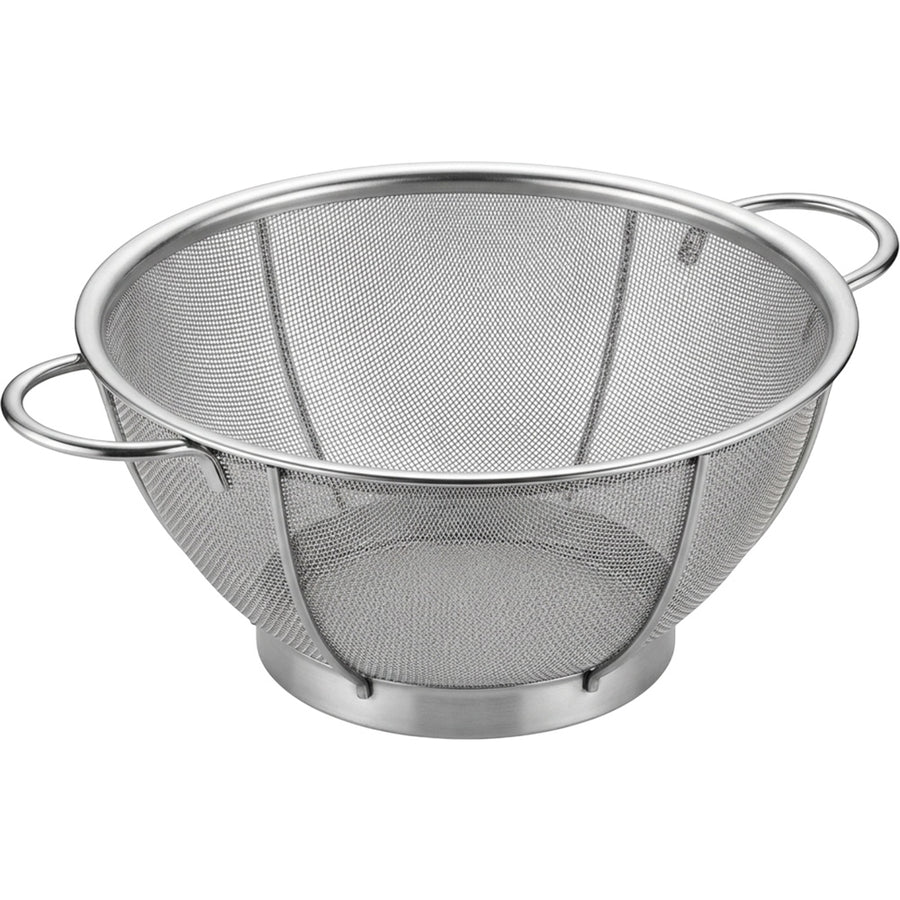 Bestd Footed Fine-Mesh Draining Colander 28 cm Stainless Steel